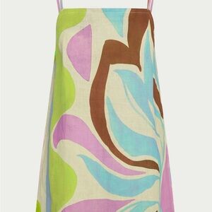 Vitamin A :colorful mini dress XS NWT